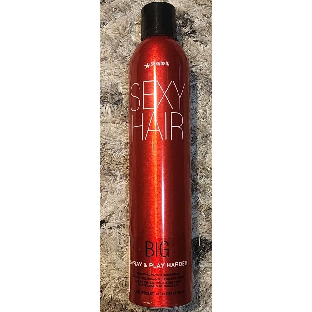 Sexy Hair Big Spray & Play‎ Harder Firm Volumizing Hairspray - 10oz